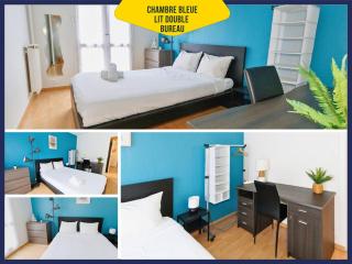 Grand Appartement 4chb centre-ville 8-10 personnes - Troyes - 5
