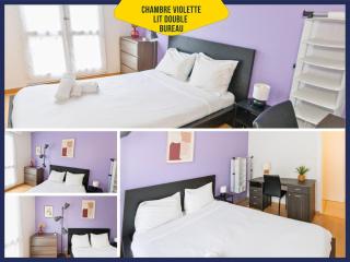 Grand Appartement 4chb centre-ville 8-10 personnes - Troyes - 4