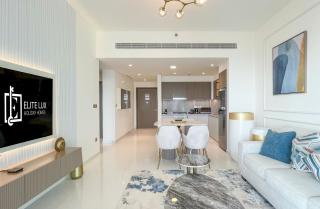 Elite LUX Holiday Homes - Beachfront 1BR Oasis Stunning Views By Elie Saab - 8