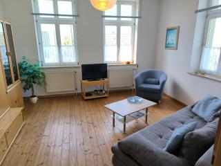 Schöne Aussicht/2 Raum Ferienwohnung mit Balkon "Freimuth" - 9