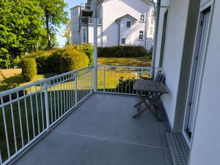 Schöne Aussicht/2 Raum Ferienwohnung mit Balkon "Freimuth" - 5