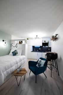 La Suite Saint Georges - Beau studio cosy et design à 5 mn métro Vieux Lyon - Lyon - 5