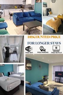 KYOTO HOUSE CENTRAL DERBY I 2 BEDROOMS, SPACIOUS, WARM & NEW with NETFLIX - 8