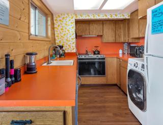 Incredible Sunset at Beachfront Glamping Cabin on Private, Herron Island with Fire Pit and Kayaking near Olympia, Washington - 2