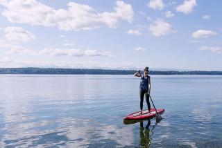 Incredible Sunset at Beachfront Glamping Cabin on Private, Herron Island with Fire Pit and Kayaking near Olympia, Washington - 1