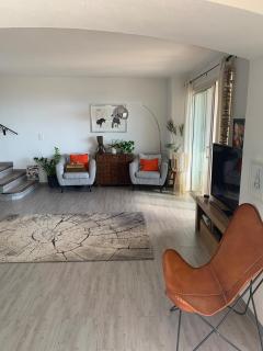 Vue mer appartement duplex en bas de maison - Mougins - 0