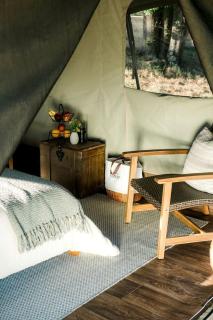 Luxurious Tented Cabin with Lovely Wildlife in South Carolina - 3