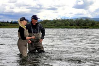 Riverfront Cabin Rental with All Meals Included inside Katmai National Park on the Alagnak Wild River, Alaska - 2