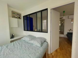 Large 2-Room Air-Conditioned with Terrace - Near Train Station - Toulouse - 4