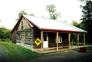 Simple and Spacious Log Cabin Rental on Working Ranch in Adirondacks - 8