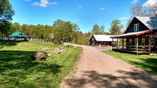 Simple and Spacious Log Cabin Rental on Working Ranch in Adirondacks - 7