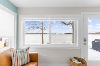 Cozy Winter Retreat with Hot Tub & Lakefront Views - Lake Odessa - 3