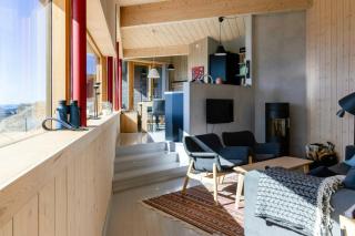 Architect-Designed Cabin With Views In Sjusjøen - Sjusjøen - 8