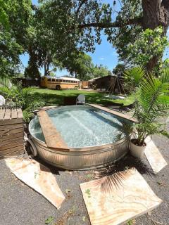 Private Cowboy Pool Sauna Fully Fenced Backyard - Austin - 8