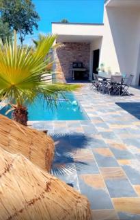Villa Palmeraie 240m2 Piscine Jacuzzi - Lieuran-lès-Béziers - 8