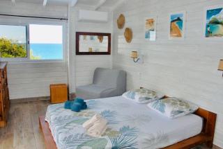 Grand studio avec vue panoramique sur Grande Anse - Deshaies - 5