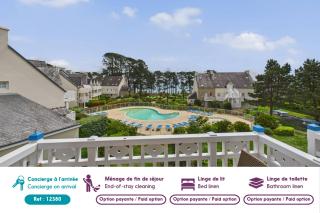 Balcon vue mer et piscine pour 4 personnes - 9