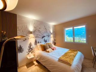 Bellevue T1 cozy avec piscine et panorama alpin - proche du lac - La Motte-Servolex - 9