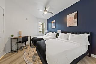Unique 1BD - 5 Min DT, Gym, Parking, W-D - Sleeps 6 - Charlotte - 6