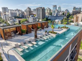 Skyline Porto Alegre - Apartamento mobiliado com Wi-Fi e academia no condomínio - Porto Alegre - 9