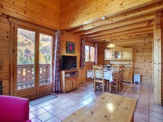 Demi-chalet cosy à La Clusaz pour 6 pers, cheminée, animaux admis, WiFi - FR-1-818-102 - La Clusaz - 9