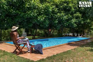 Nivaant Farms by StayVista - Green Retreat with Pool, Orchard, Jacuzzi & Gazebo - Karjat - 9