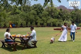 Nivaant Farms by StayVista - Green Retreat with Pool, Orchard, Jacuzzi & Gazebo - Karjat - 5