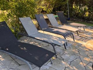 Rez-de-villa - piscine chauffée & jardin- salon avec canapé lit, cuisine et 2 chambres - Mougins - 5