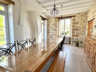 Le Havre des Perrières - Gîte avec spa, 15 personnes, 5 chambres - Vaudelnay - 4