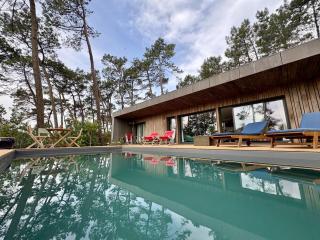 La Villa du Bout du Monde, Pool & Jacuzzi - Soorts-Hossegor - 4