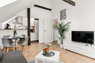 Mola Apartments-Charmante Ferienwohnung im Herdecke Zentrum für 3 Personen-große Dachterrasse-Grill-Gratis Parken-WLAN - Herdecke - 9