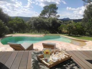 Mas du Valnalou Pool and Panoramic View - Correns - 0