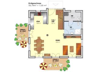 Reetdachhaus Mit Kaminofen Und Großer Terrasse - Glowe - 2