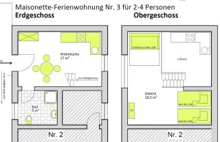 Moderne Maisonette Wohnung Mit Terrasse - Berlim - 3