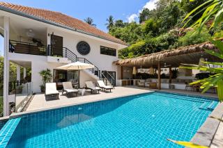 Macha La Mer 4br With Pool And City & Sea View - Amphoe Koksamui - 9