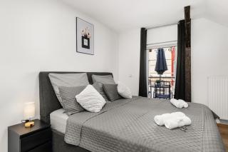 MOLA Apartments-Moderne Ferienwohnung im Herdecker Zentrum für 3 Personen-mit Balkon-Grill-Gratis Parkplatz-WLAN - Herdecke - 4