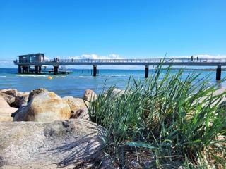 Moderne Ferienwohnung mit Sonnenterrasse & Gartenblick - Strandnah und Parkplatz in ruhiger Lage - hoher Schlafkomfort - 1