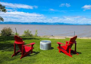 Chalet Loft #1 Waterfront with Spa Fireplace & Wifi - Cap-Saint-Ignace - 7