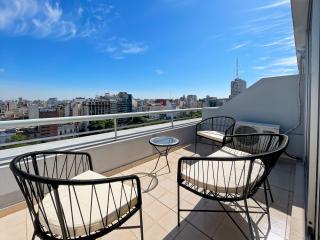 Studio Apartment on 13th Floor with balcony terrace - Buenos Aires - 8