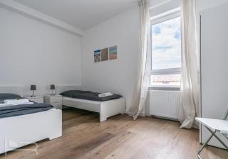 Voll ausgestattete und möblierte Apartments mit Einzelbetten - Küche - WLAN - PKW-Parkplatz - Offenbach - 6