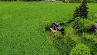 Offgrid Cabin mit Feldblick am Fläming-Skate - 0