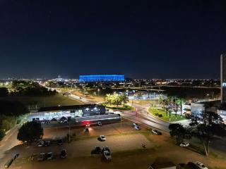 Flat particular com varanda, garagem e wi-fi no Hotel Grand Mercure - Brasilia - 9