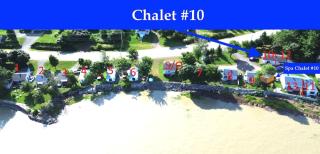 Chalet #10 - Spa with river view & Fireplace - Cap-Saint-Ignace - 6