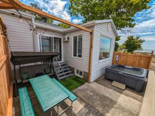 Chalet #11 Waterfront with Spa Fireplace Wifi & AC - Cap-Saint-Ignace - 1