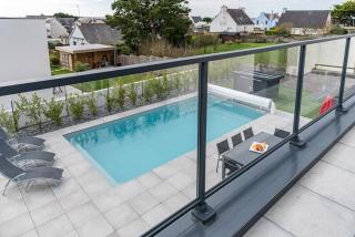 Villa avec piscine, vue mer, 200 m de la plage - Clohars-Carnoët - 8