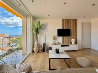 T3 Sea view walking distance of Palais, AC , Parking, Terrace - Cannes - 1