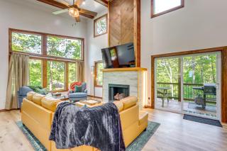4 Mi to Dtwn Ellijay Cabin with Pool and River Access - Ellijay - 7