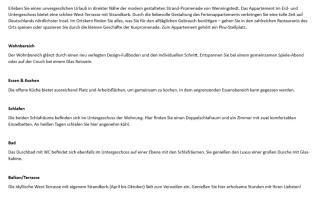 Min Droom - Strandstr 20, App 3 - Wenningstedt - 9