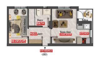 GÖLHİSAR MAVİ KONAK APART OTEL - Gölhisar - 8