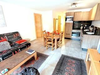 Appartement cosy au centre, 1 chambre en suite, balcon, proche commodités - FR-1-598-137 - Les Gets - 6